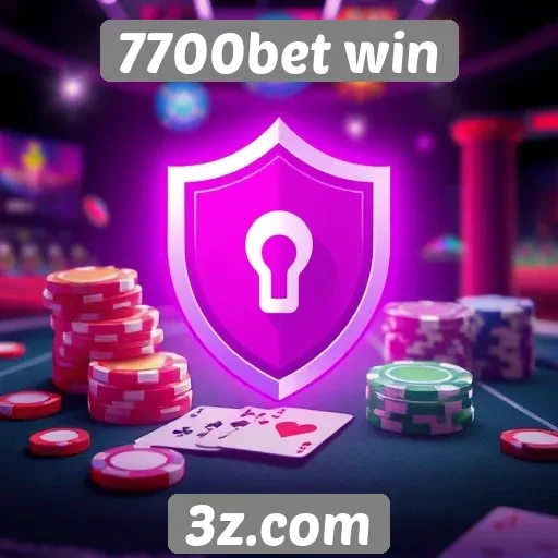 Recursos de segurança no site 7700bet win